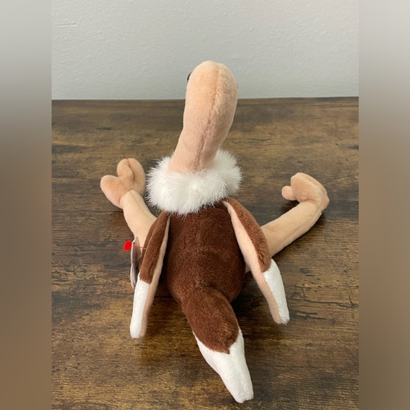 Ty Beanie Baby * Stretch the Ostrich * Date of birth: September 21, 1997 * - Picture 5 of 7